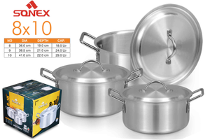 Sonex 8x10 - 3pc Set