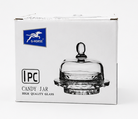 Glass Candy Jar — packaging